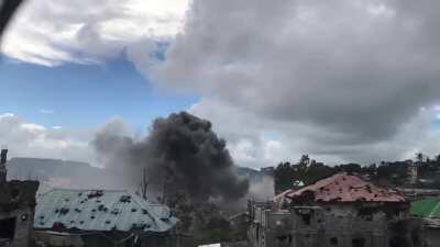 Various airstrikes during the siege of Marawi 2017