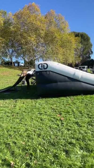 WCGW jumping this ramp at 60 years old