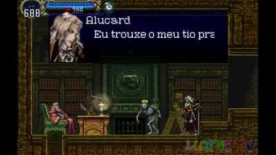 Alucard leva tio para fazer empréstimo 