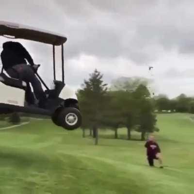 HMFT after I send this golf cart dukes of hazzard style