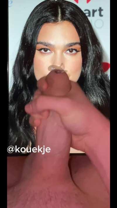 Dua lipa cum tribute (full video and all my other tribute are on my telegram Chanel link on my profile)