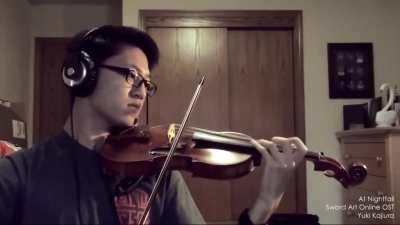 This amazing violin cover of Nightfall