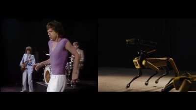 Boston Dynamics “Spot Me Up” | The Rolling Stones & Boston Dynamics