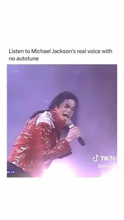 MJ without Autotune (Joke) 