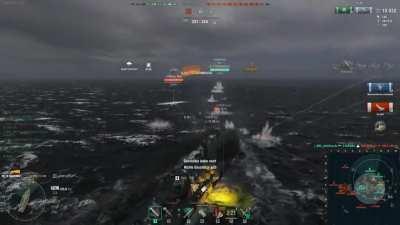 random double ramming kill on submarines