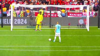 Onana vs Haaland in the penalty shootout 