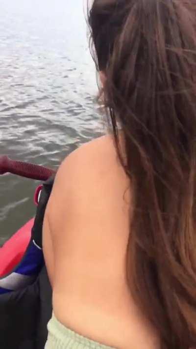 Fucking out on the lake