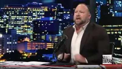 Alex Jones tells his viewers to start KILLING people