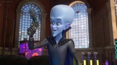 In Megamind Rules (2024), he finally did what everyone said to do (also he said the funny g-word)