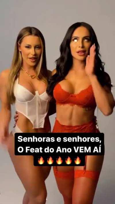 Aricia Silva e Aline Mineiro