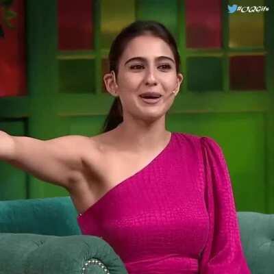 You (to your sister): Are you still virgin ? Sister(sara Ali Khan ) : You mothe*****er! You come daily on my bed