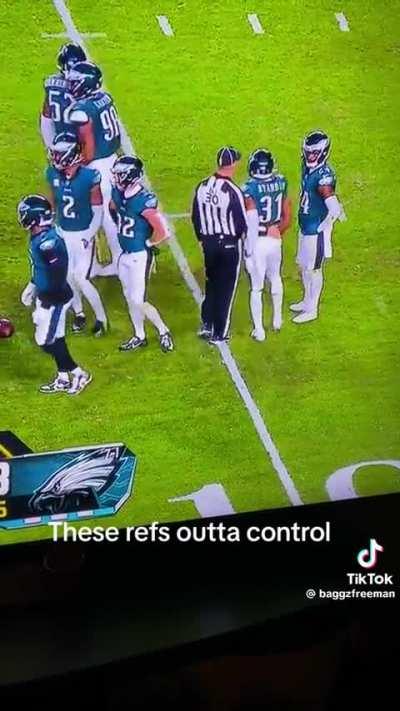 Y’all still trying to say refs don’t have special interests in the eagles?