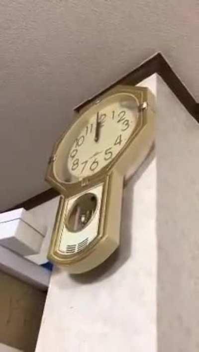 a dying clock.