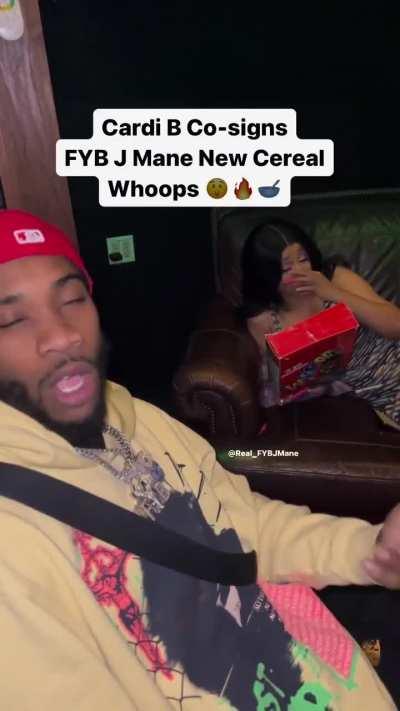 Fyb jmane getting co-signed by Cardi B