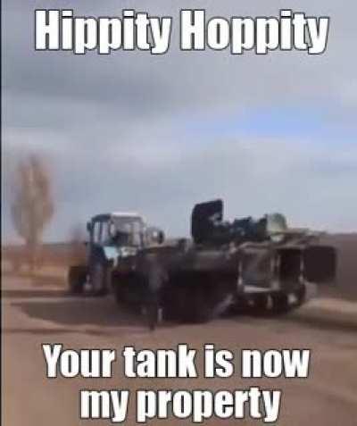 Nice armored vehicle you got there...