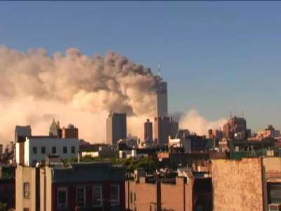 Newly released footage of the collapse of the WTC towers on 9/11 by Kei Sugimoto