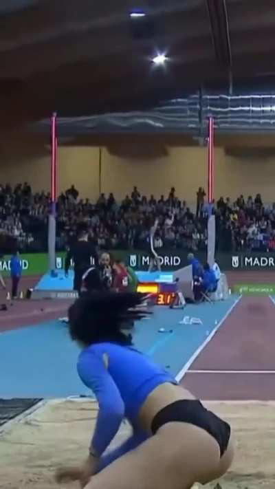 Florentina Iusco - Romanian long jumper 