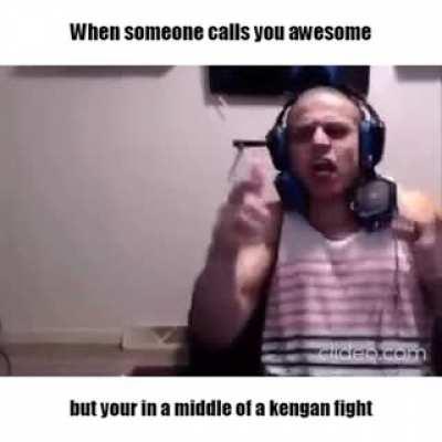 Kengan fans when called awesome