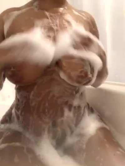 Soapy tits are the best tits