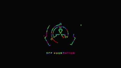 SCP Pixel Neon Lines Animated Wallpaper