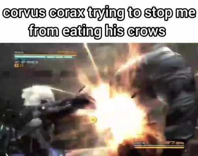 I'm going to eat those birds one way or another, corvus, you're just delaying the inevitable. 