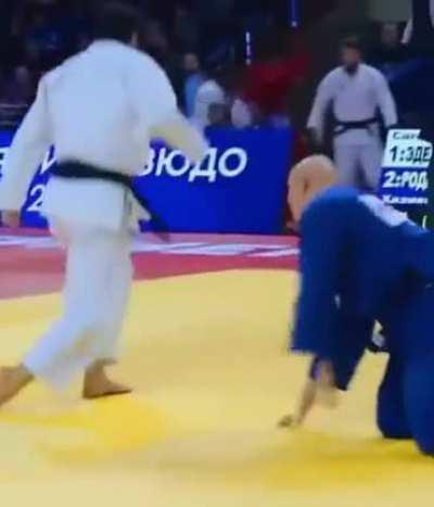 Properly executed judo is a thing of beauty