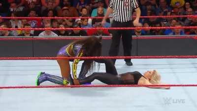 Alexa Bliss humiliated by Naomi