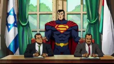 Superman solves the Israel-Palestinian conflict