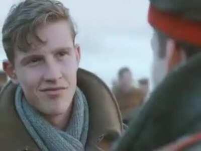 This Christmas advert from a British supermarket. picturing the events that happened 105 years ago when they stopped the war for Christmas