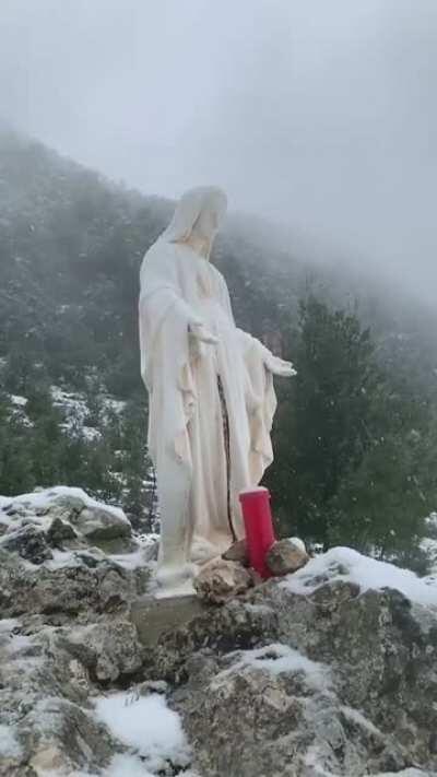 Mother Mary watching over us - North Lebanon