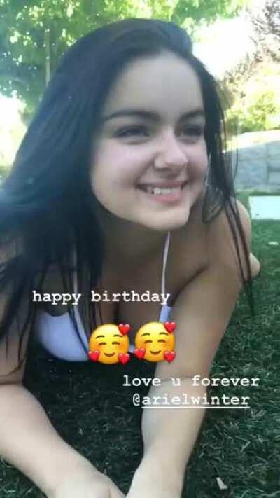 Happy Birthday to Ariel Winter