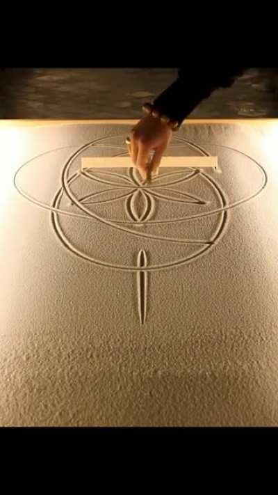 Beautiful Sand Art