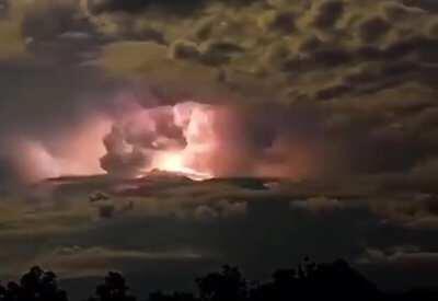 🔥 time-lapse of a thunderstorm 🔥