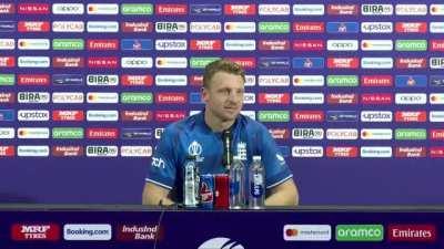 Buttler did his best to decode the question