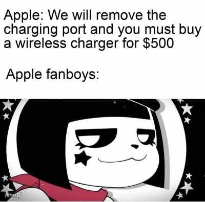 I must pay for that apple logo