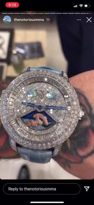 Conor McGregor’s New Watch