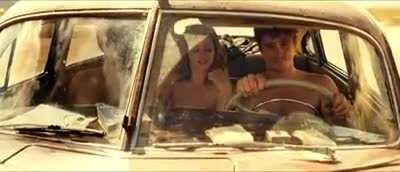 Kristen Stewart topless double handjob plot (On the Road)