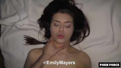 Exploited College Emily Mayers moans hard