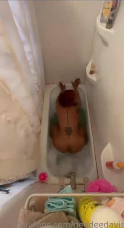 Dee dee Davis bath timec