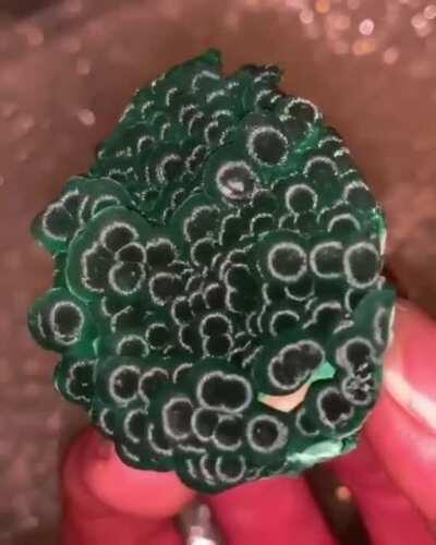 Raw malachite