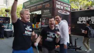 Billy Eichner and Will Ferrell go wild for Kamala