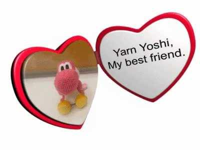 I worship the Yarn Yoshi. I must protect the child.