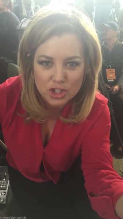 🍒 Busty Brianna Keilar Downblouse Cleavage 👀😋