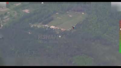 Iskander-M strike on the Ukrainian Armed Forces field training camp north of Shostka, Sumy Oblast