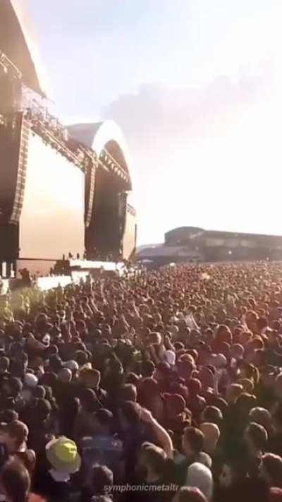 Headbanging at Hellfest