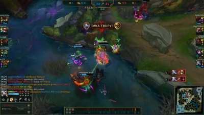 I'd like to present to you a Yuumi pentakill from silver in theese trying times.