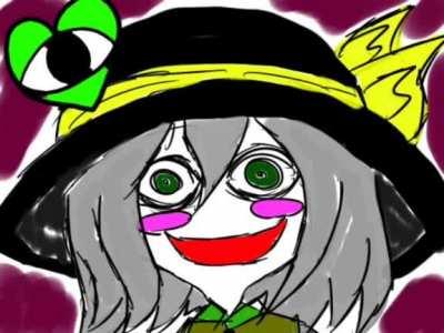 koishi when lose hat