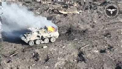 Strike Drones Company destroying Russian armored vehicles (HD)