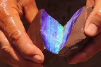 Stunning opal reveal