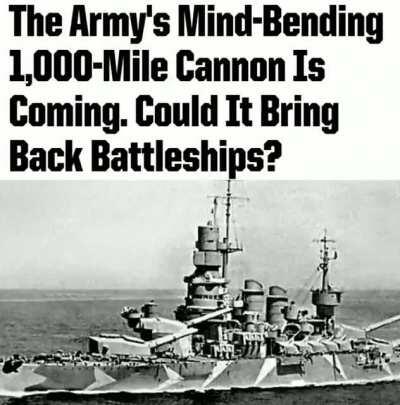 we can bring back the battleships boys